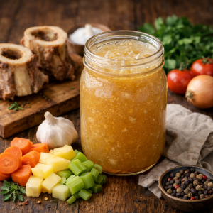 KEMİK SUYU (SEBZELİ)